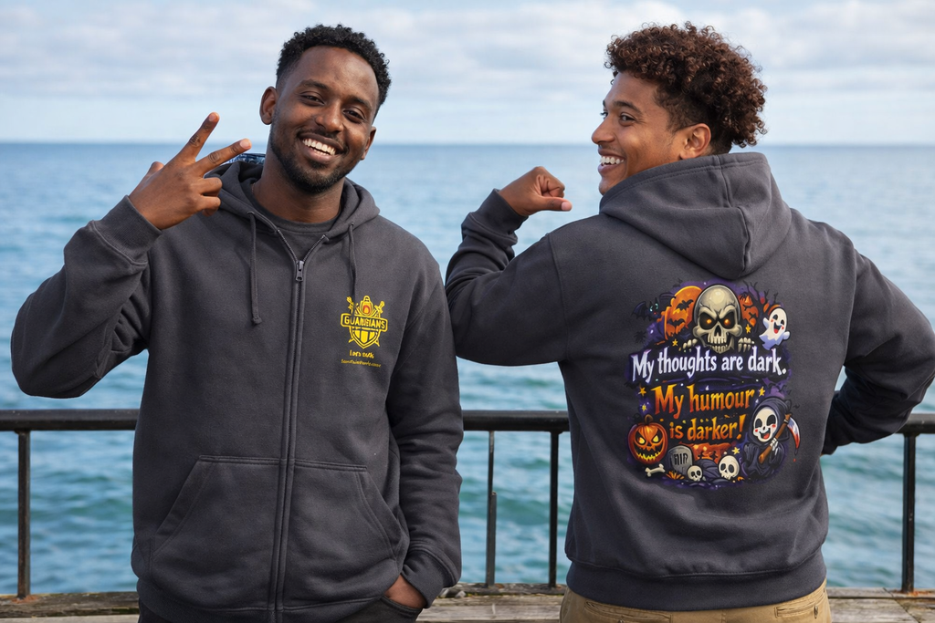 'Overthinking' Two Colour Premium Hoody