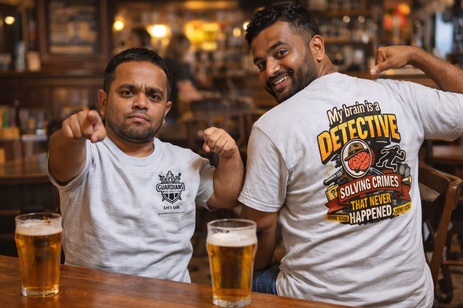 'My brain is a detective' Premium T-shirt
