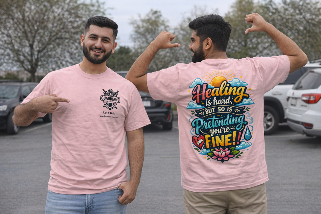 'Healing is hard' Premium T-shirt