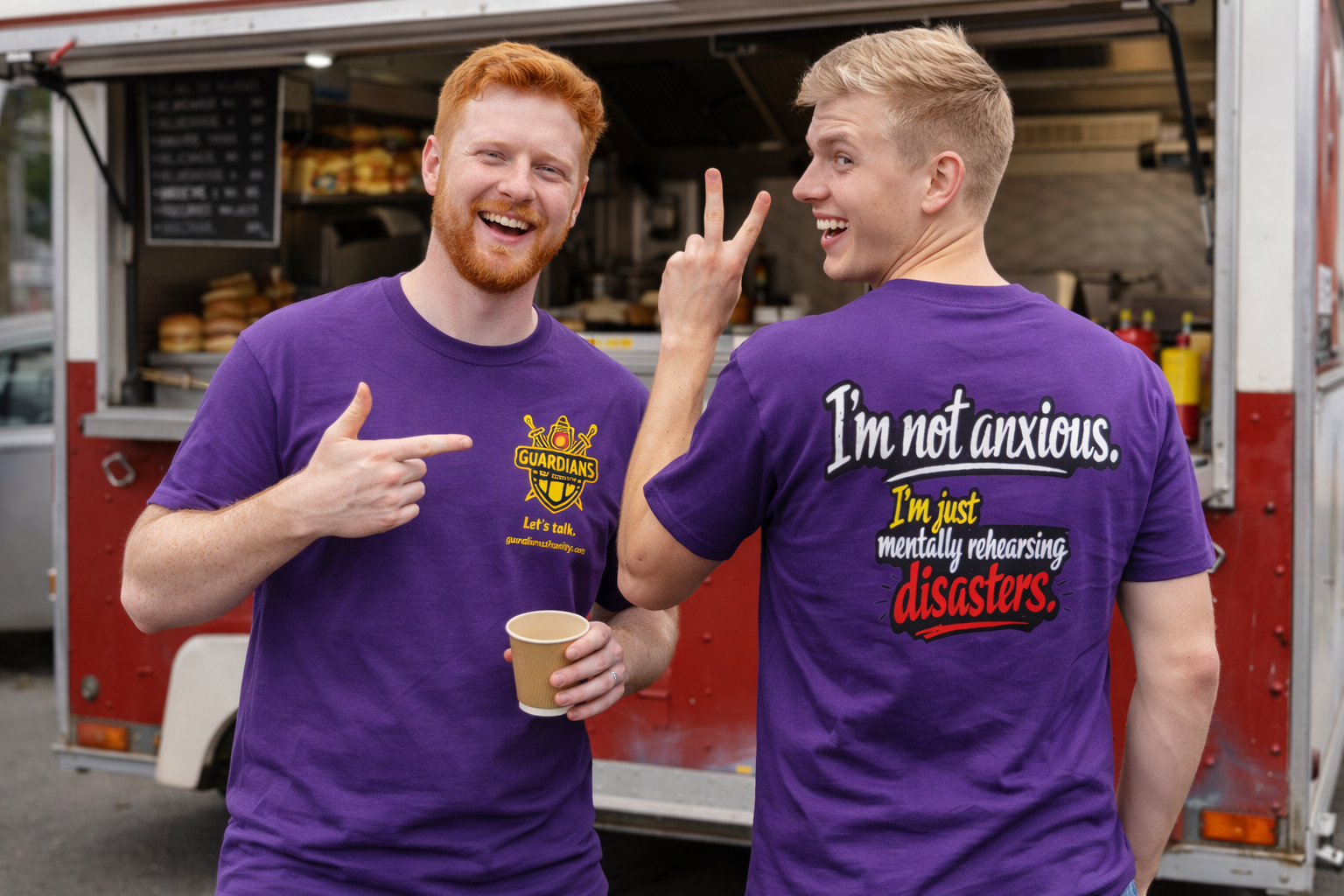 'I'm not anxious' Premium T-shirt