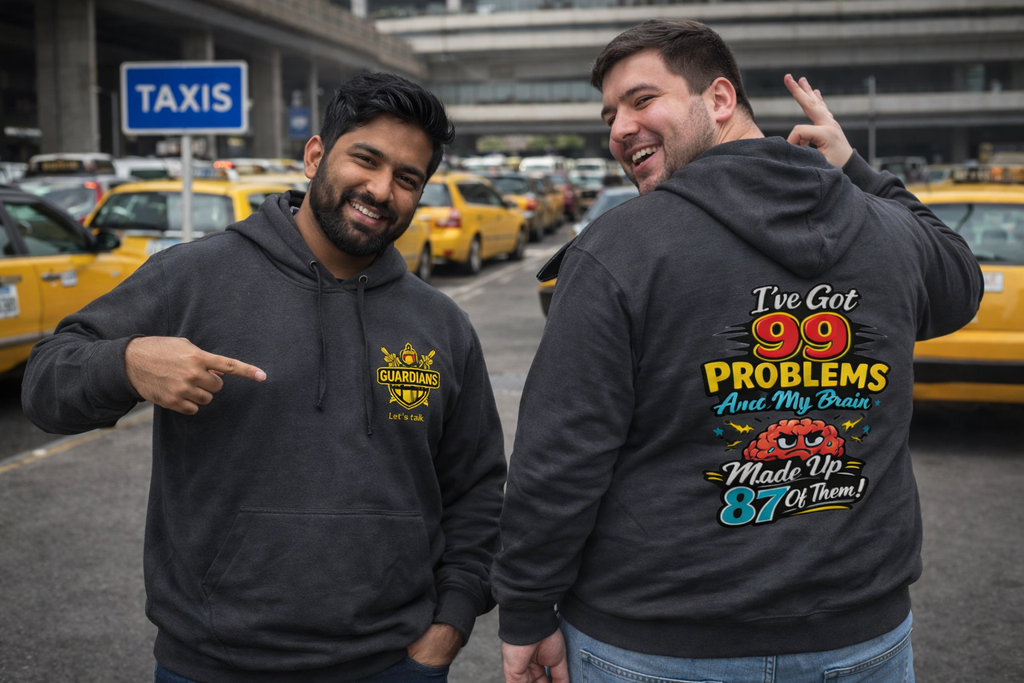 '99 Problems' Two Colour Premium Hoody