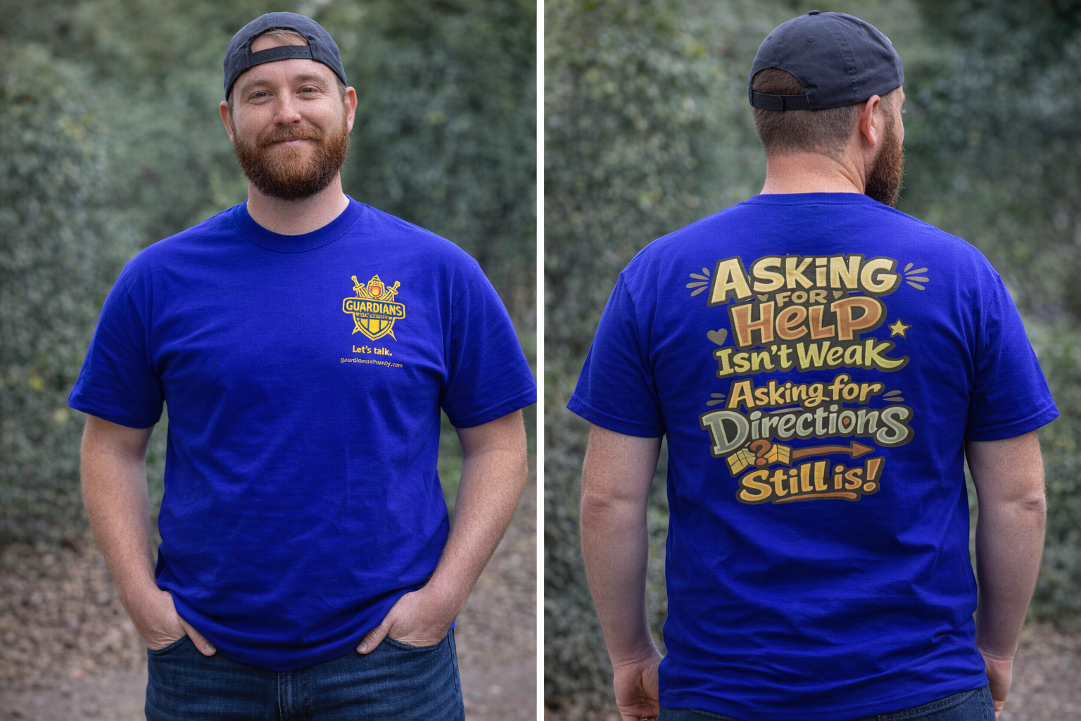 'Asking for help' Premium T-shirt