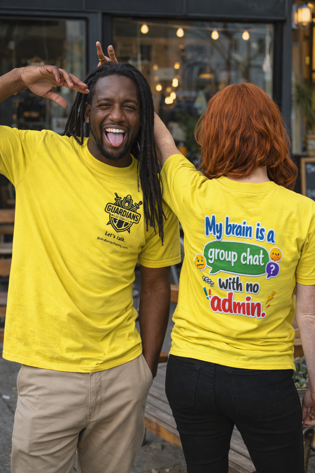 'Group chat' Unisex T-shirt