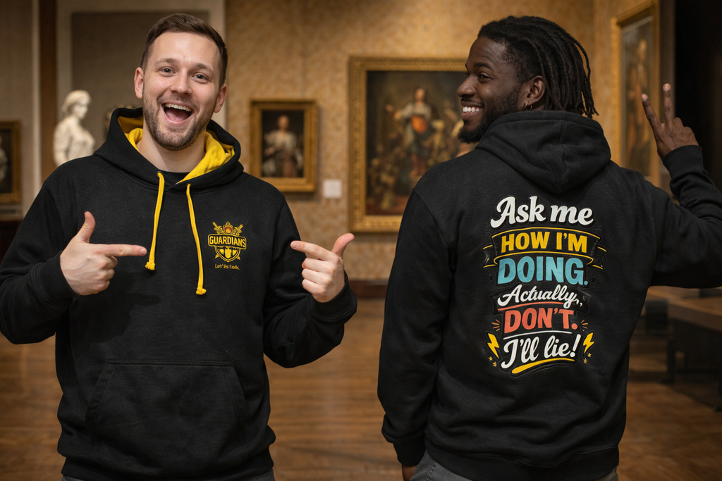 'I'll lie' Two Colour Premium Hoody