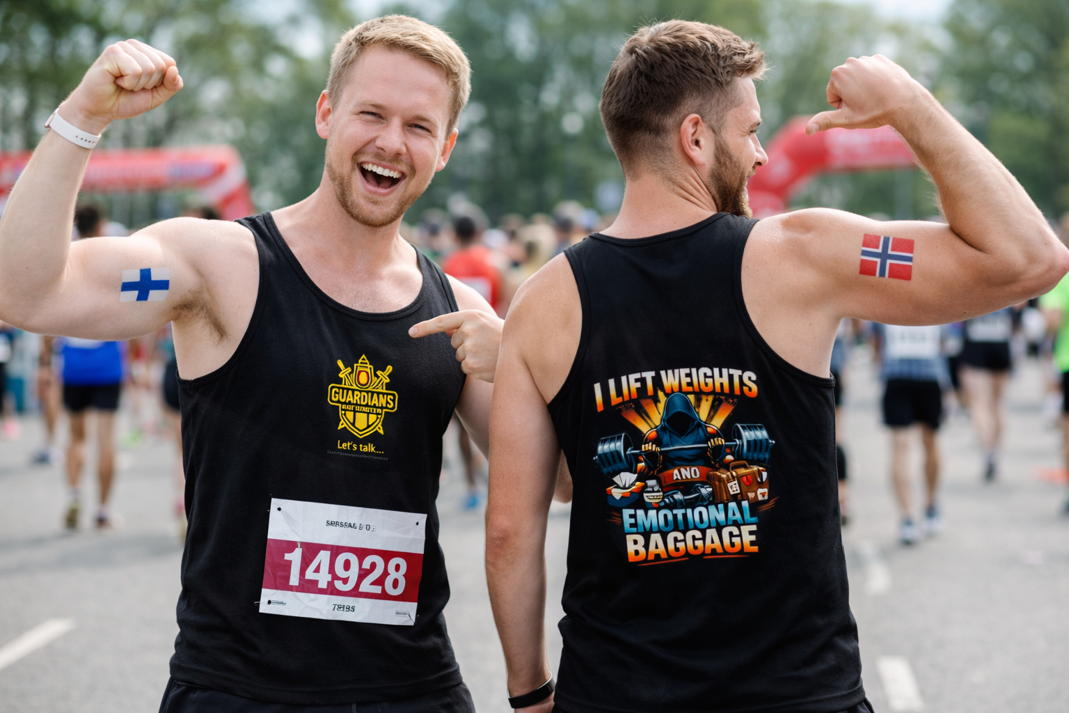 'I lift' Gym Vest