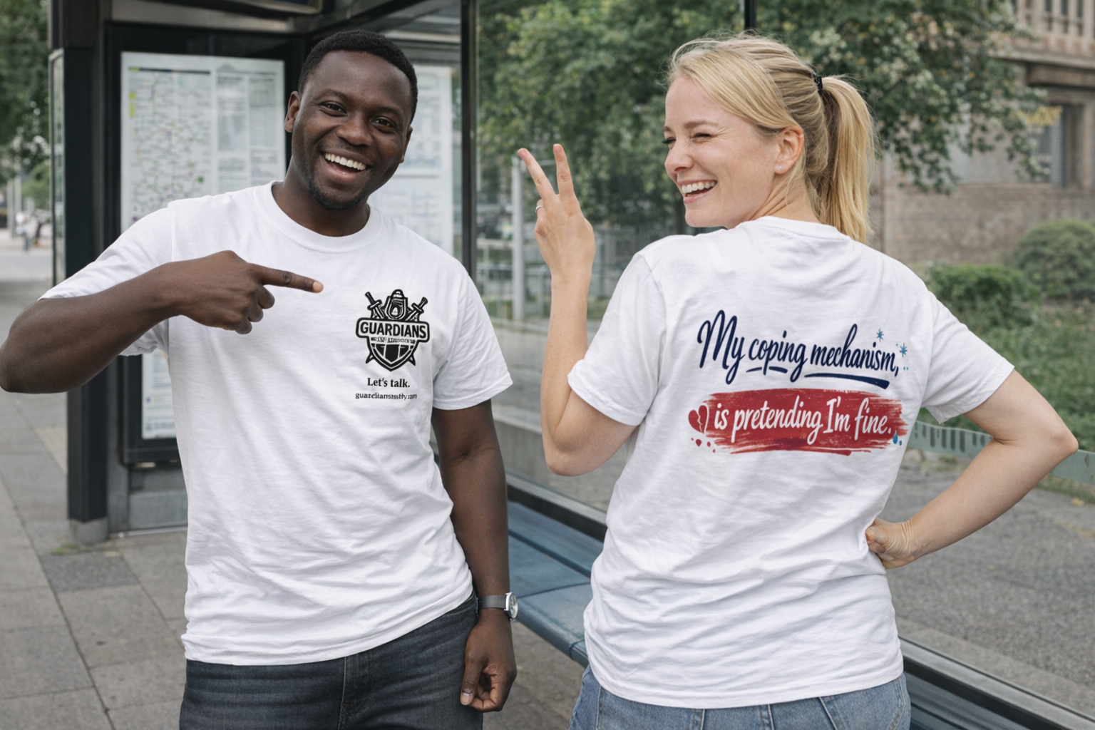 'Coping mechanism' Unisex T-shirt